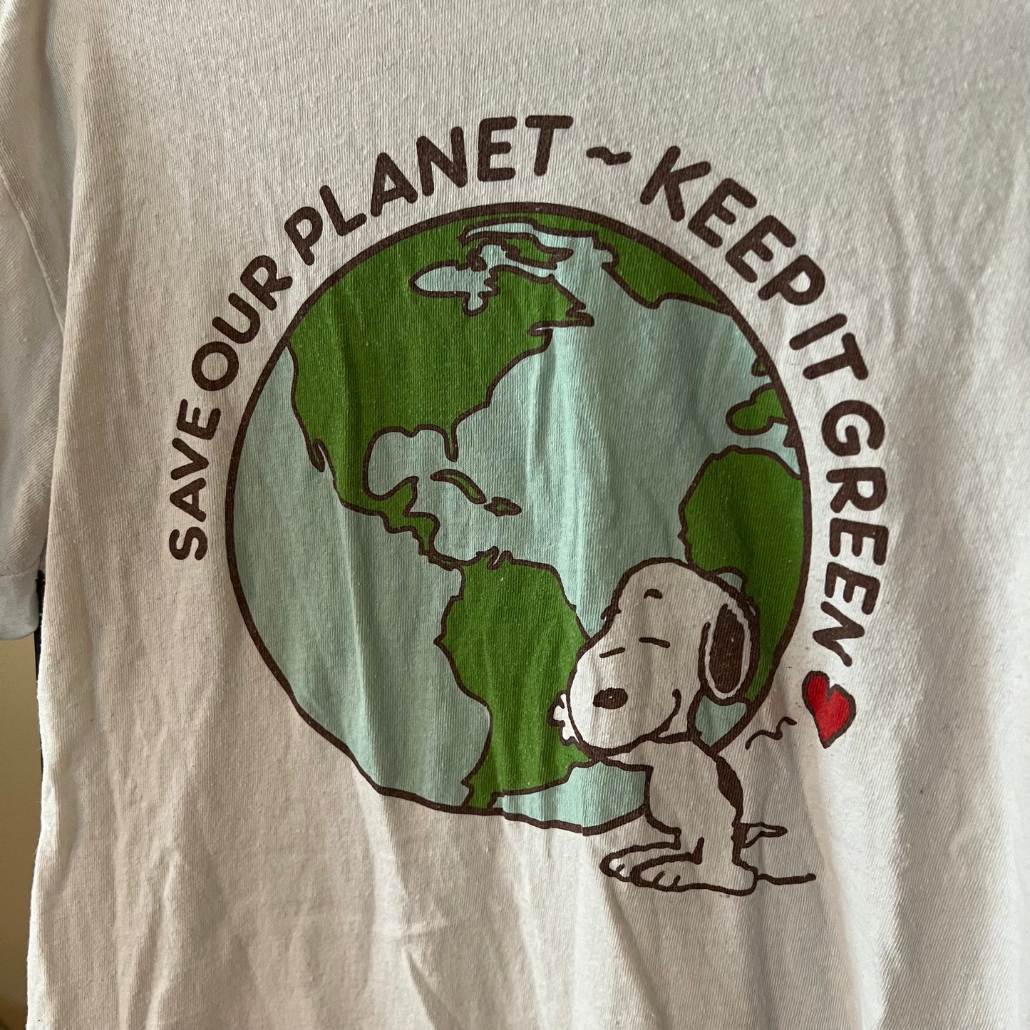 Peanuts "Save Our Planet" Graphic Tee