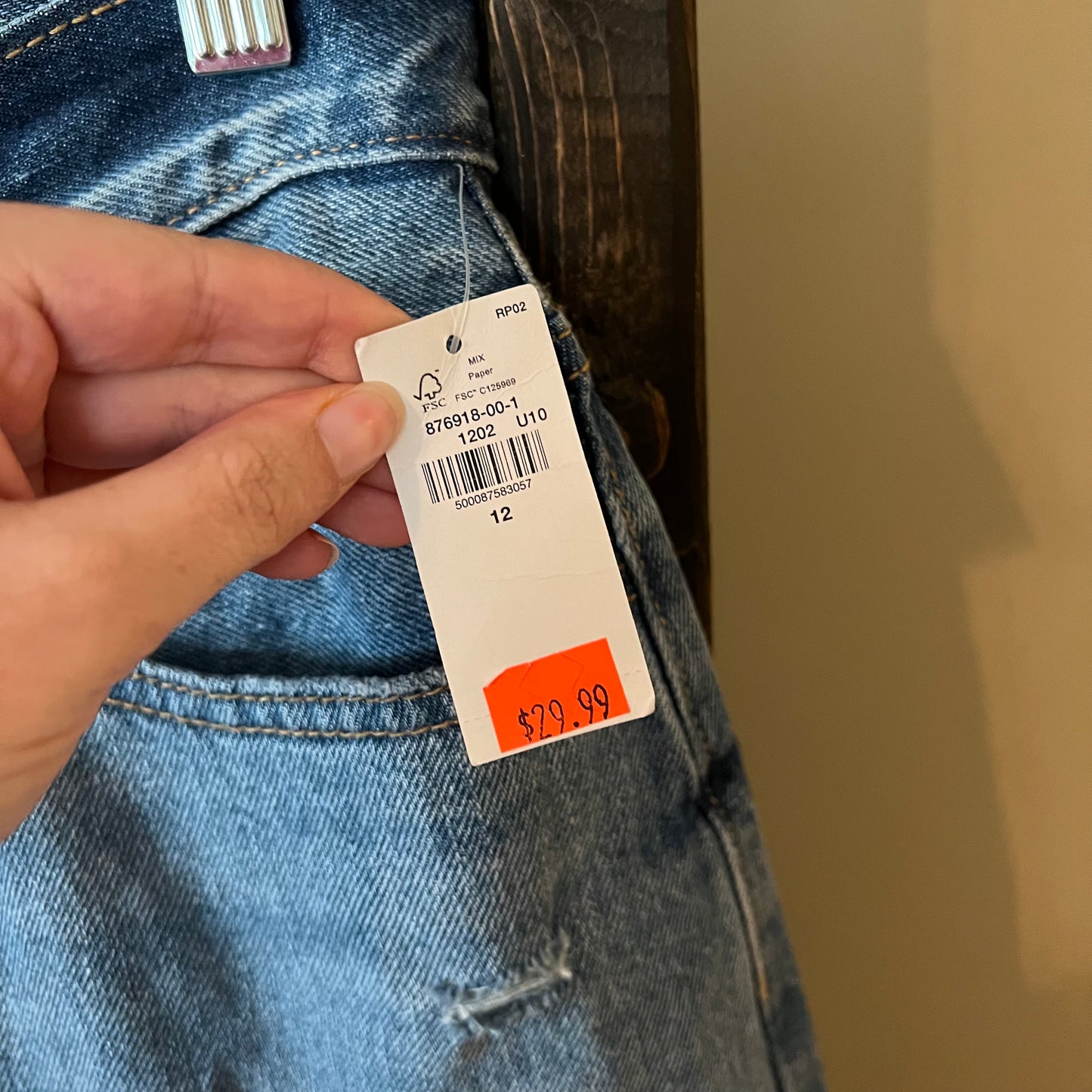 Size 12 Old Navy Extra High Rise Wide Leg Jeans