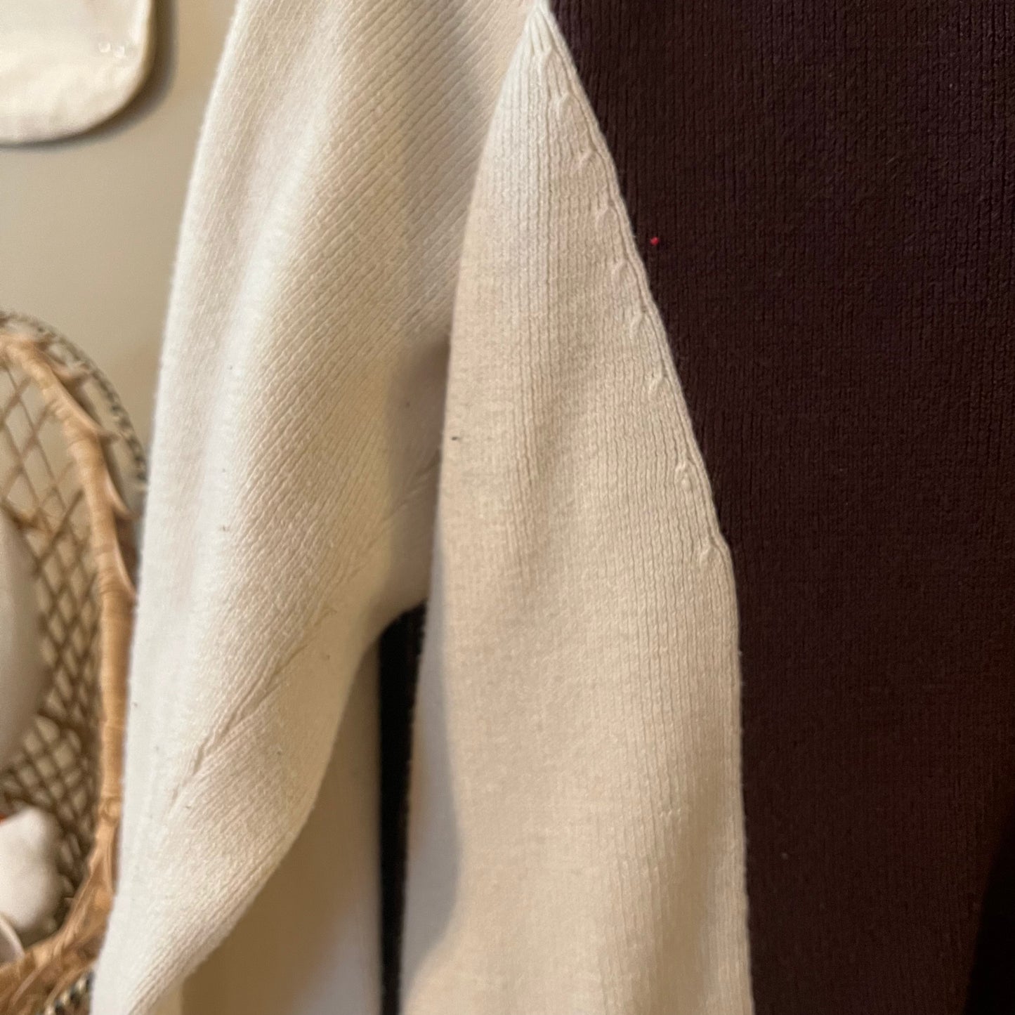 Size Large Vintage Ralph Lauren Half Zip Sweater