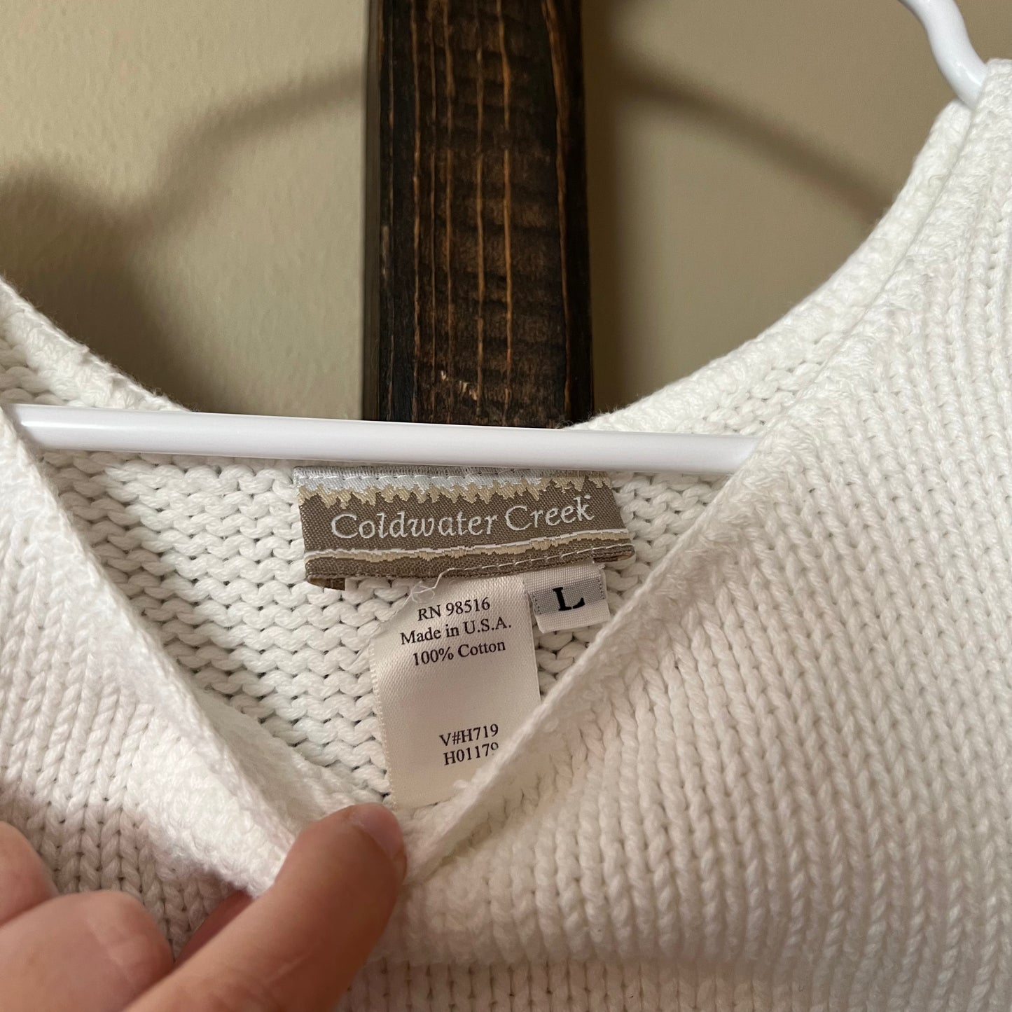 Vintage Coldwater Creek Sweater Tank