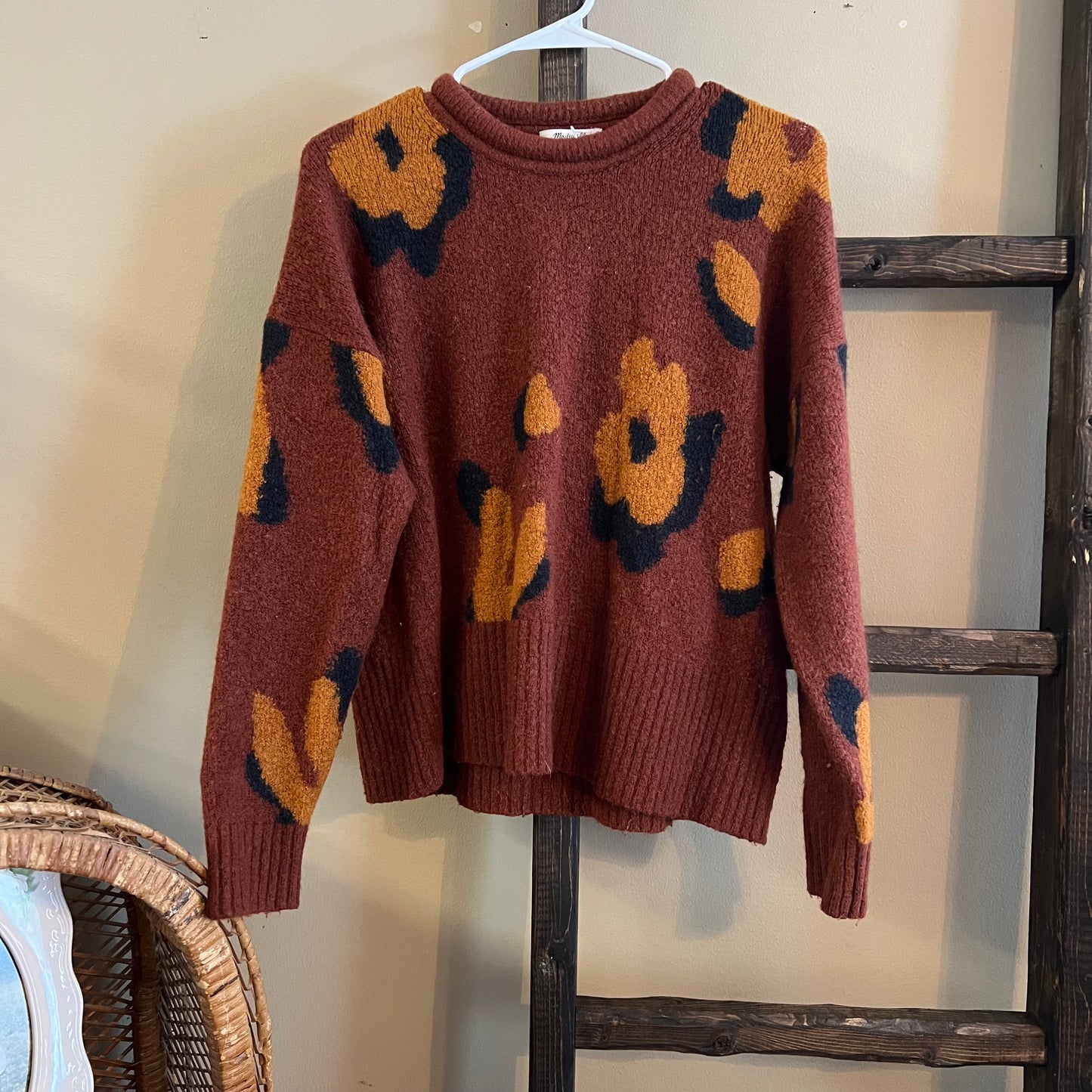 Madewell Leopard Print Sweater