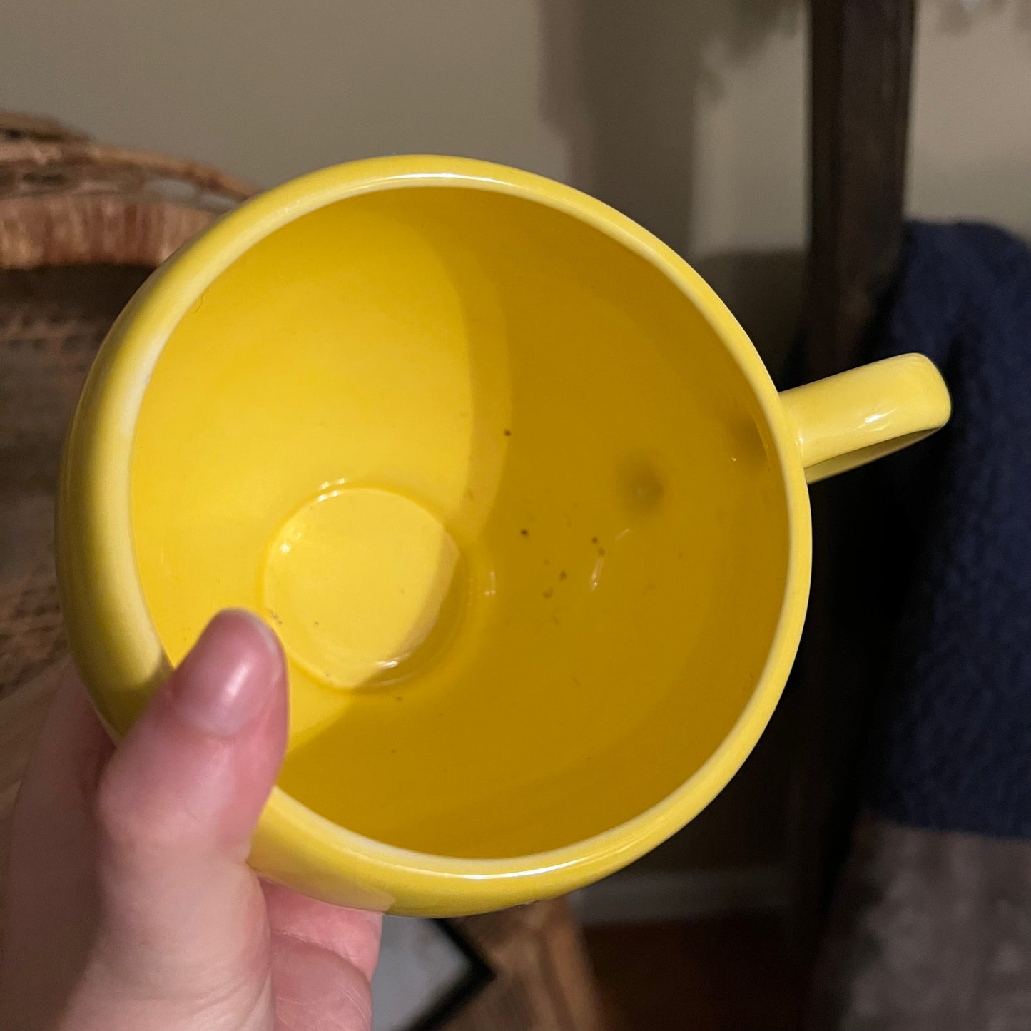 Vintage Teleflora Smiley Face Mug