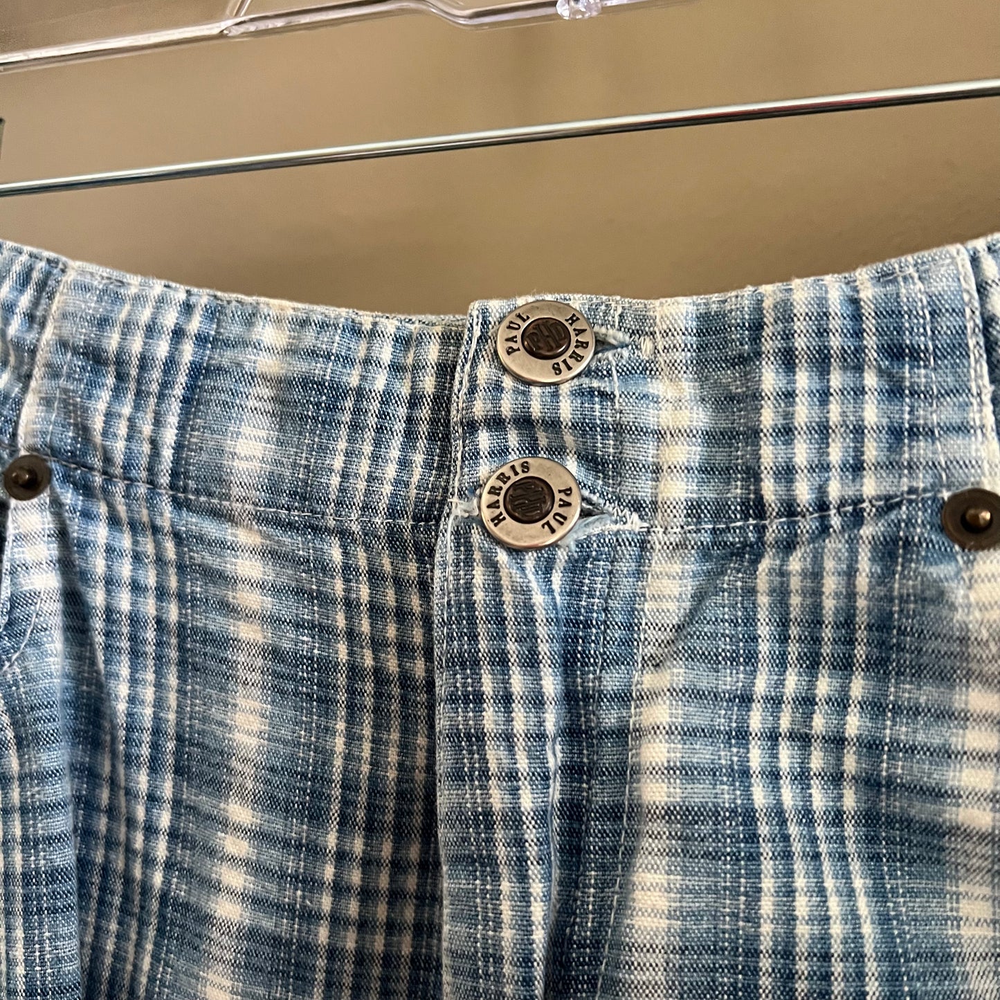 Size 14 Paul Harris Vintage Plaid Shorts