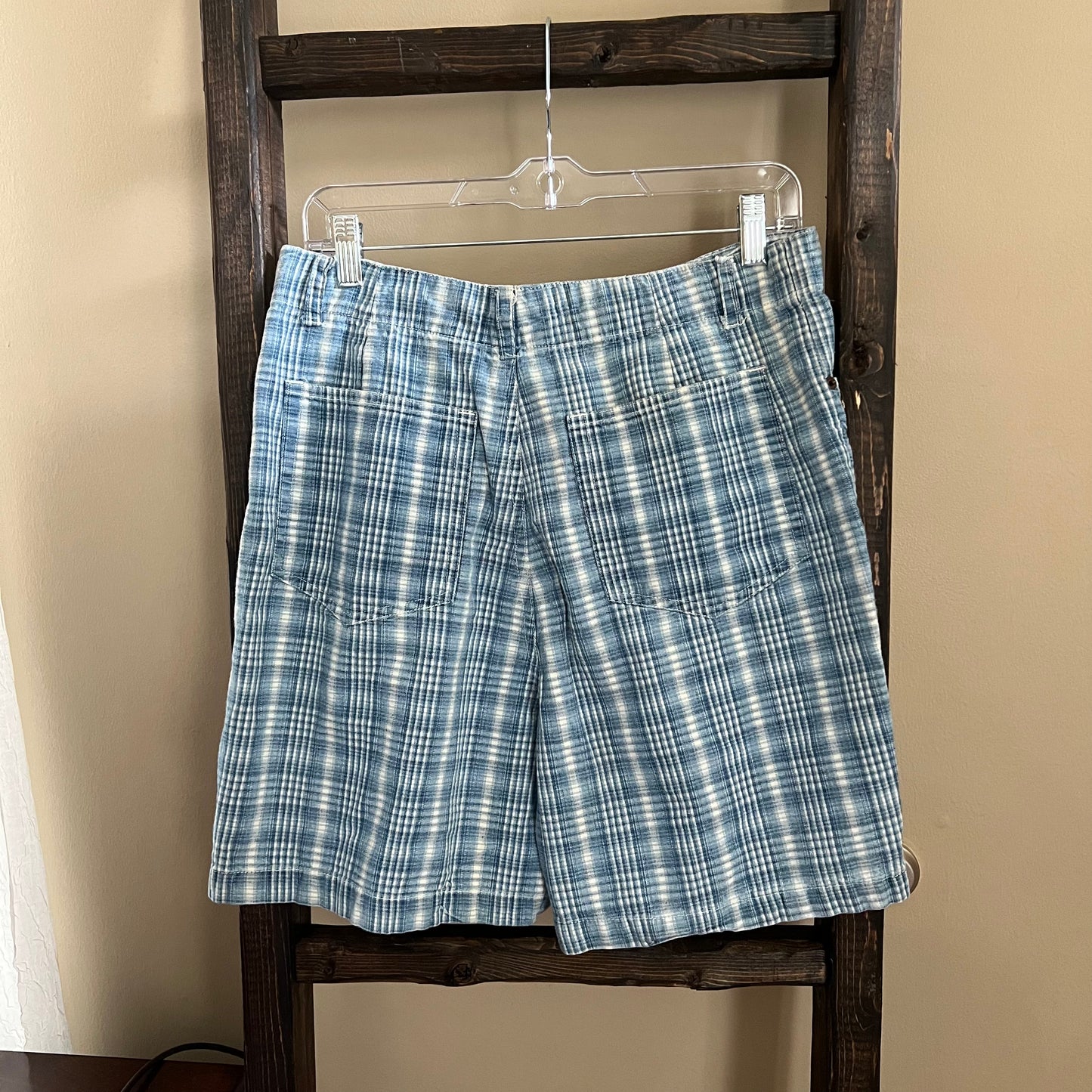 Size 14 Paul Harris Vintage Plaid Shorts