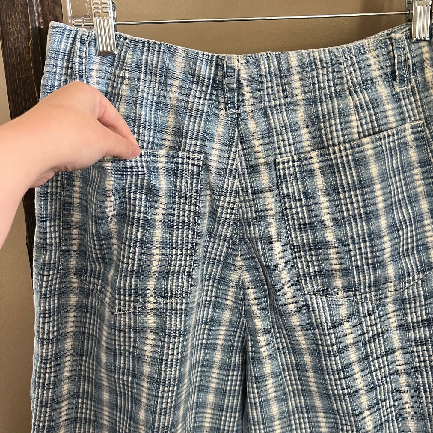 Size 14 Paul Harris Vintage Plaid Shorts
