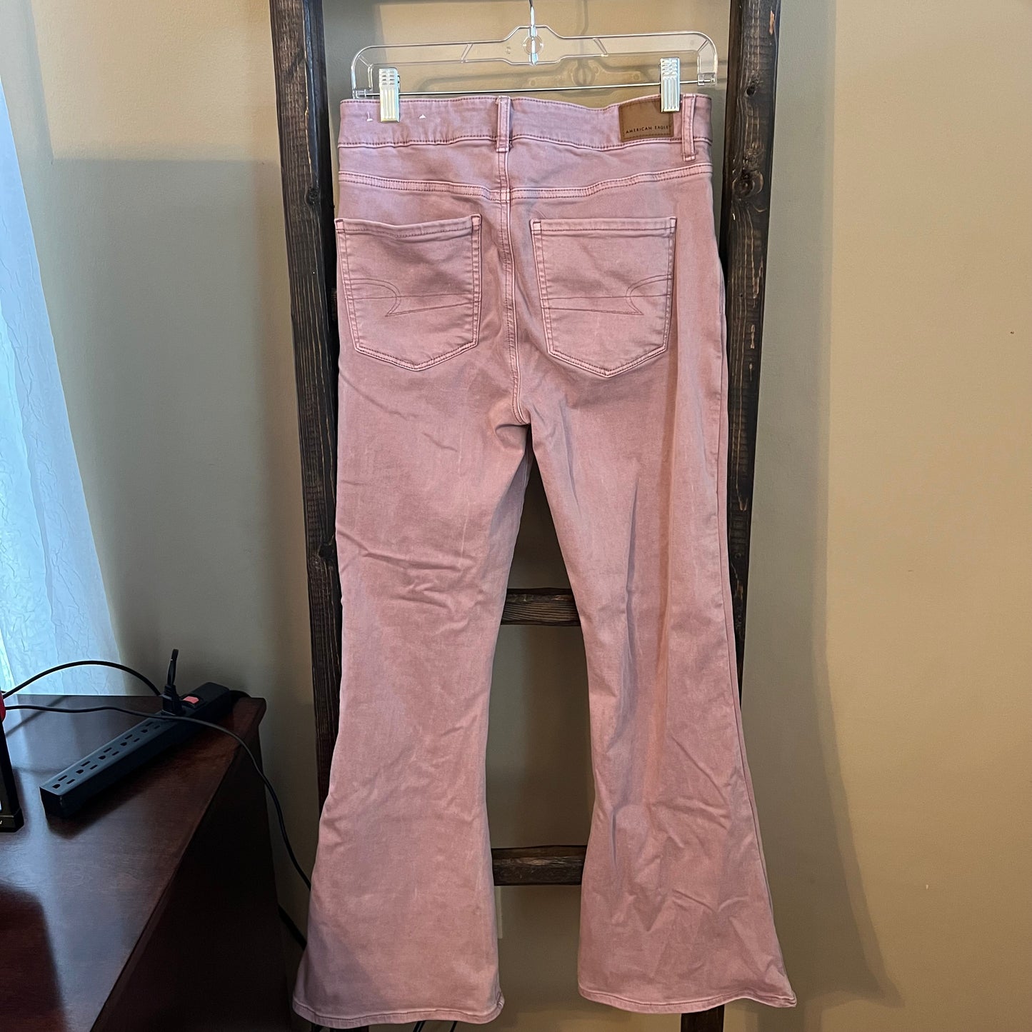 Size 6 American Eagle Super High Rise Flare Jeans