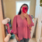 Size Medium Entro Bubble Gum Pink Blouse