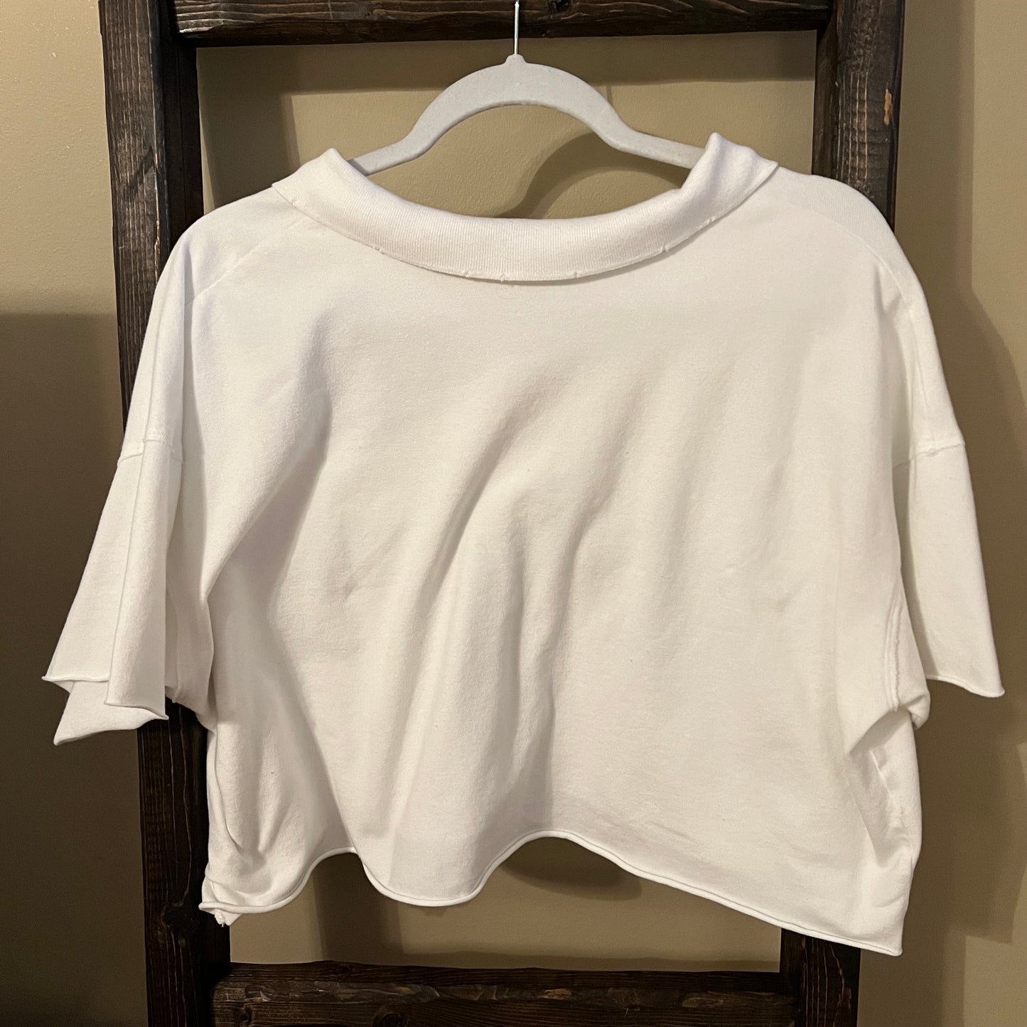 Size Medium Aerie Cropped Tennis Polo