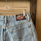 No Excuses Vintage Sunflower Denim Shorts