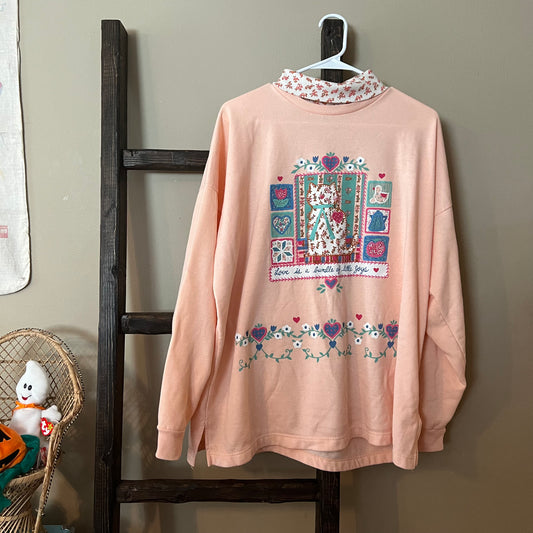 Size 20W (XXL) Act III Vintage Bundle of Joy Sweatshirt