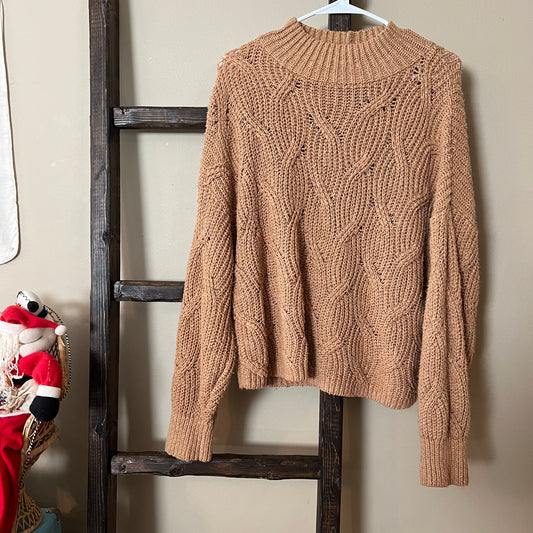 American Eagle Oversized Brown Sweater