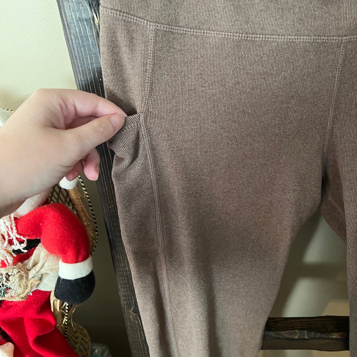 Mono B Brown Pocket Leggings