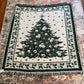 Vintage Christmas Tree Tapestry Blanket