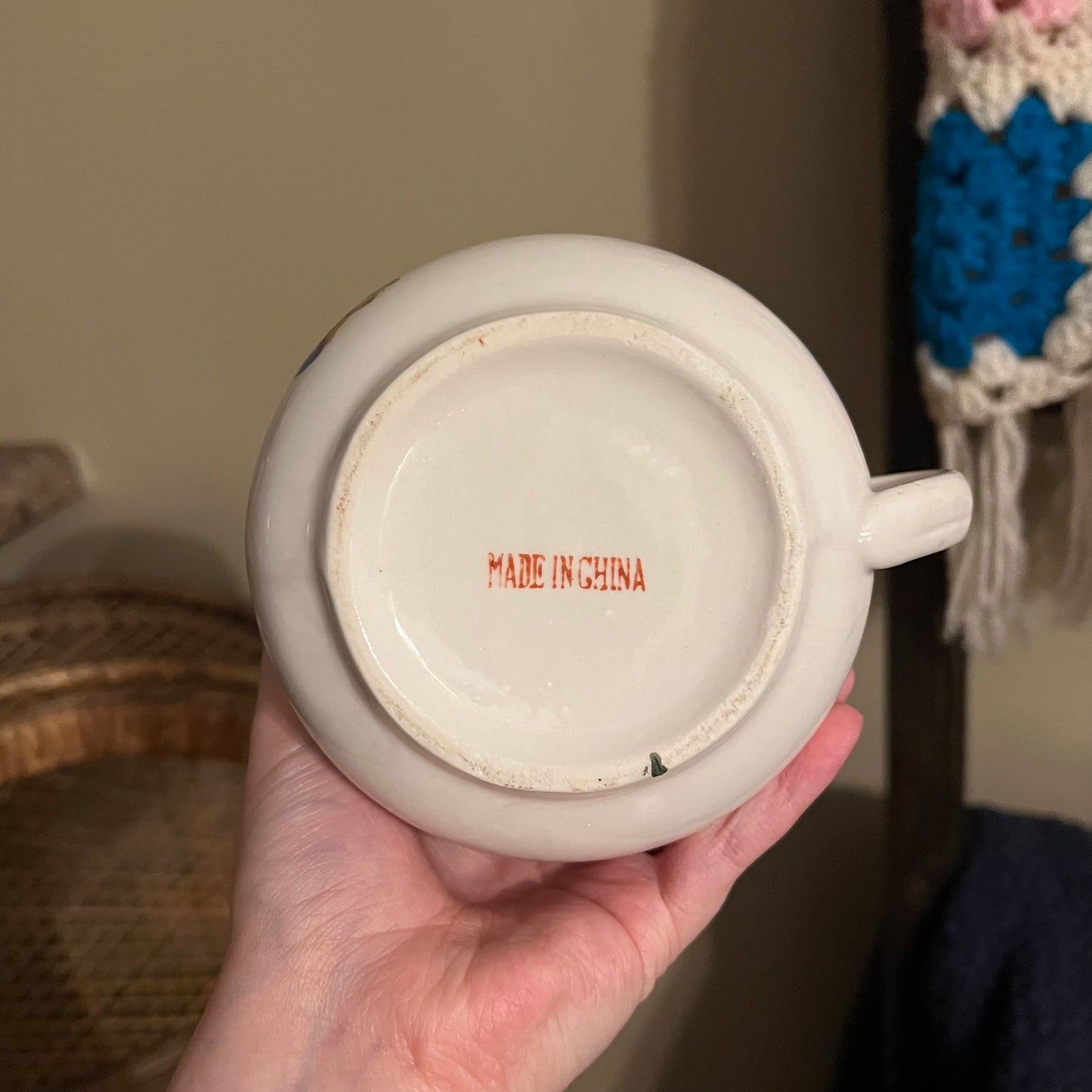 Vintage Onion Soup Mug