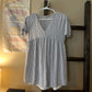 Size Small Entro Gingham Babydoll Dress