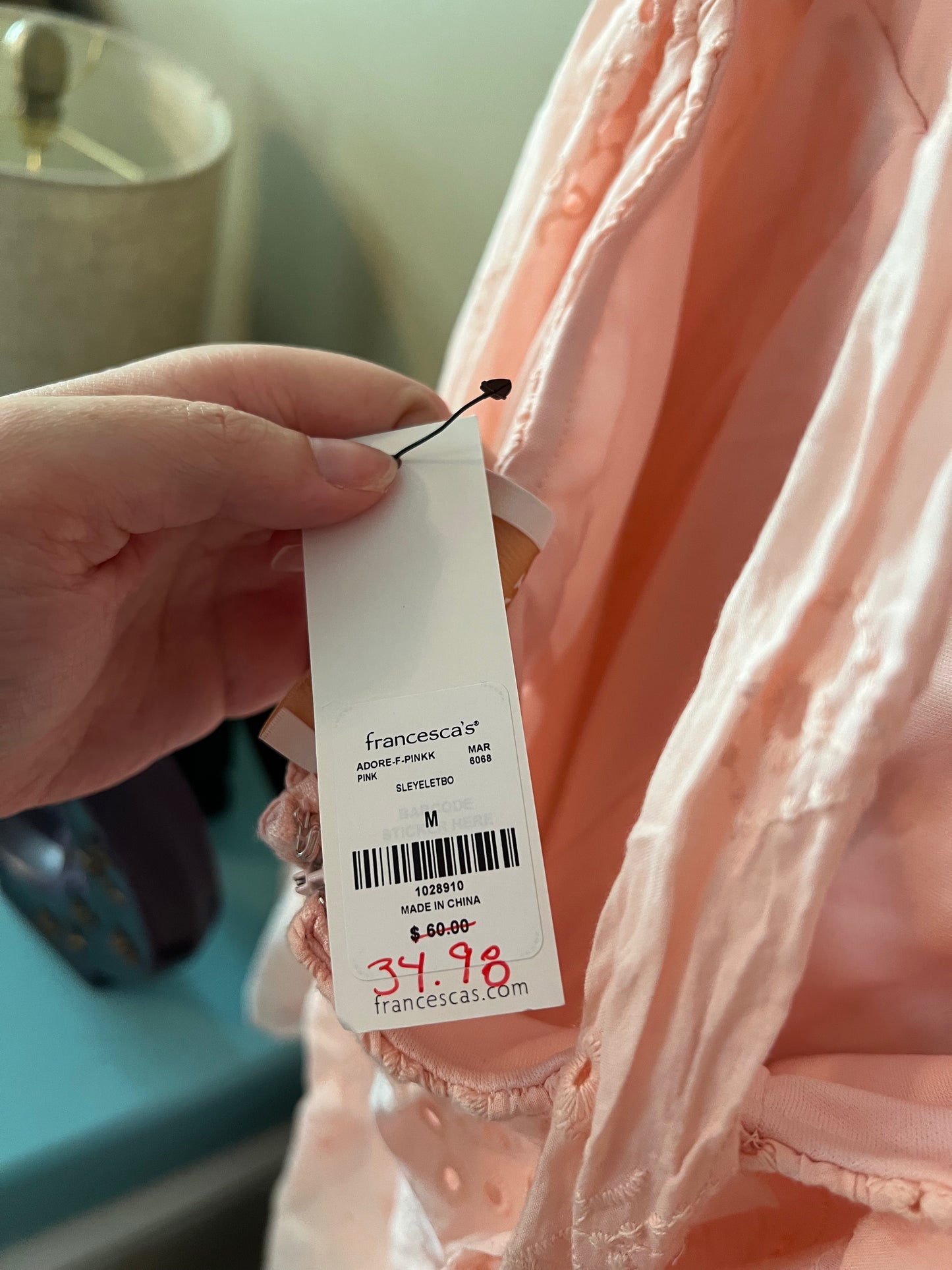 Francesca's + Audrey Park Tie Back Dress