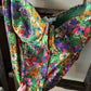 ASTR The Label Floral Corset Cropped Tank