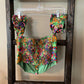 ASTR The Label Floral Corset Cropped Tank