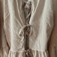 A New Day Striped Bow Tie Blouse