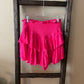 Mustard Seed Hot Pink Ruffle Skirt