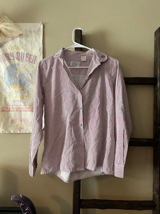 Witt Shirt Collection Striped Floral Button Up