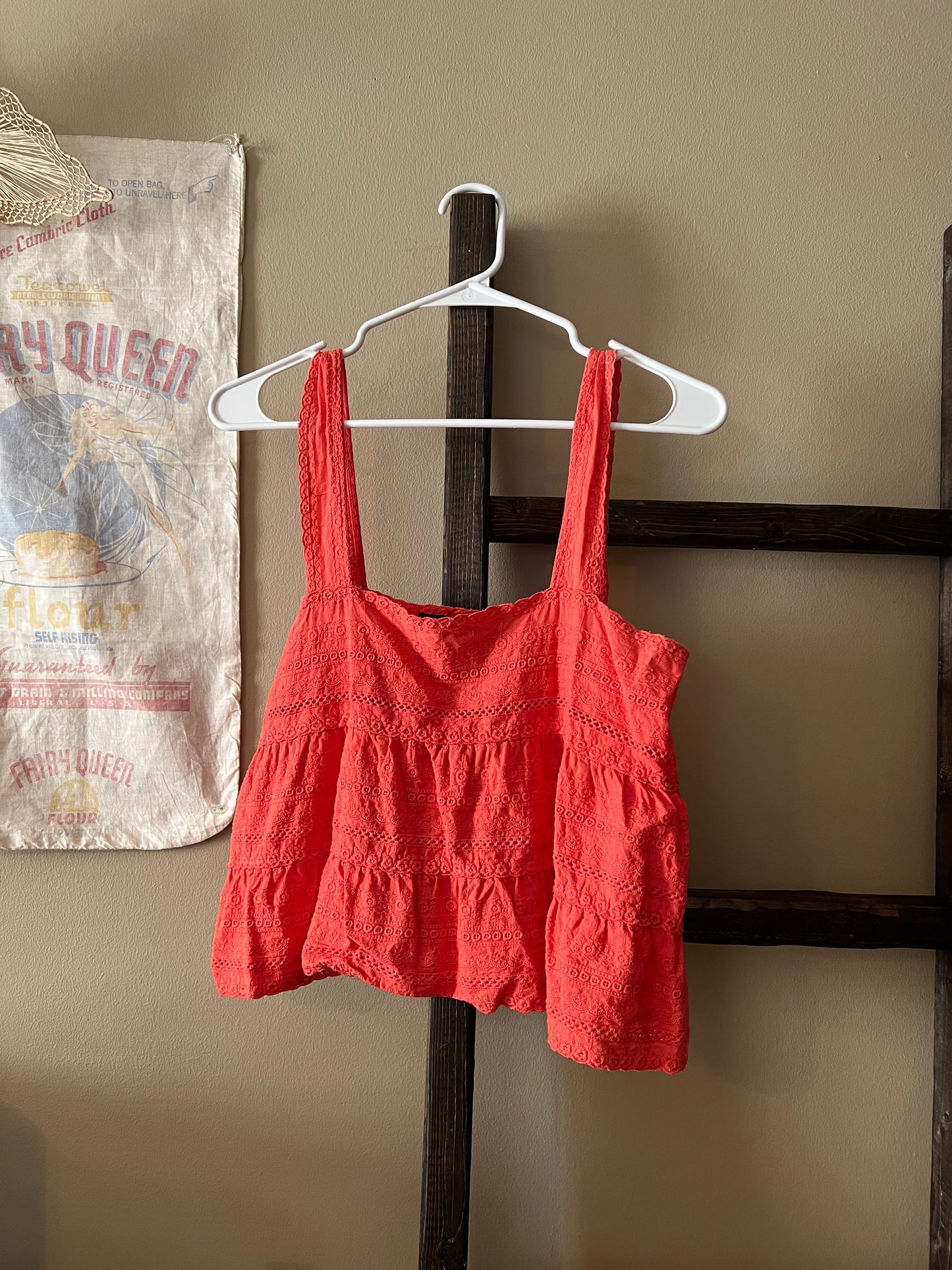 HYFVE Cropped Eyelet Tank
