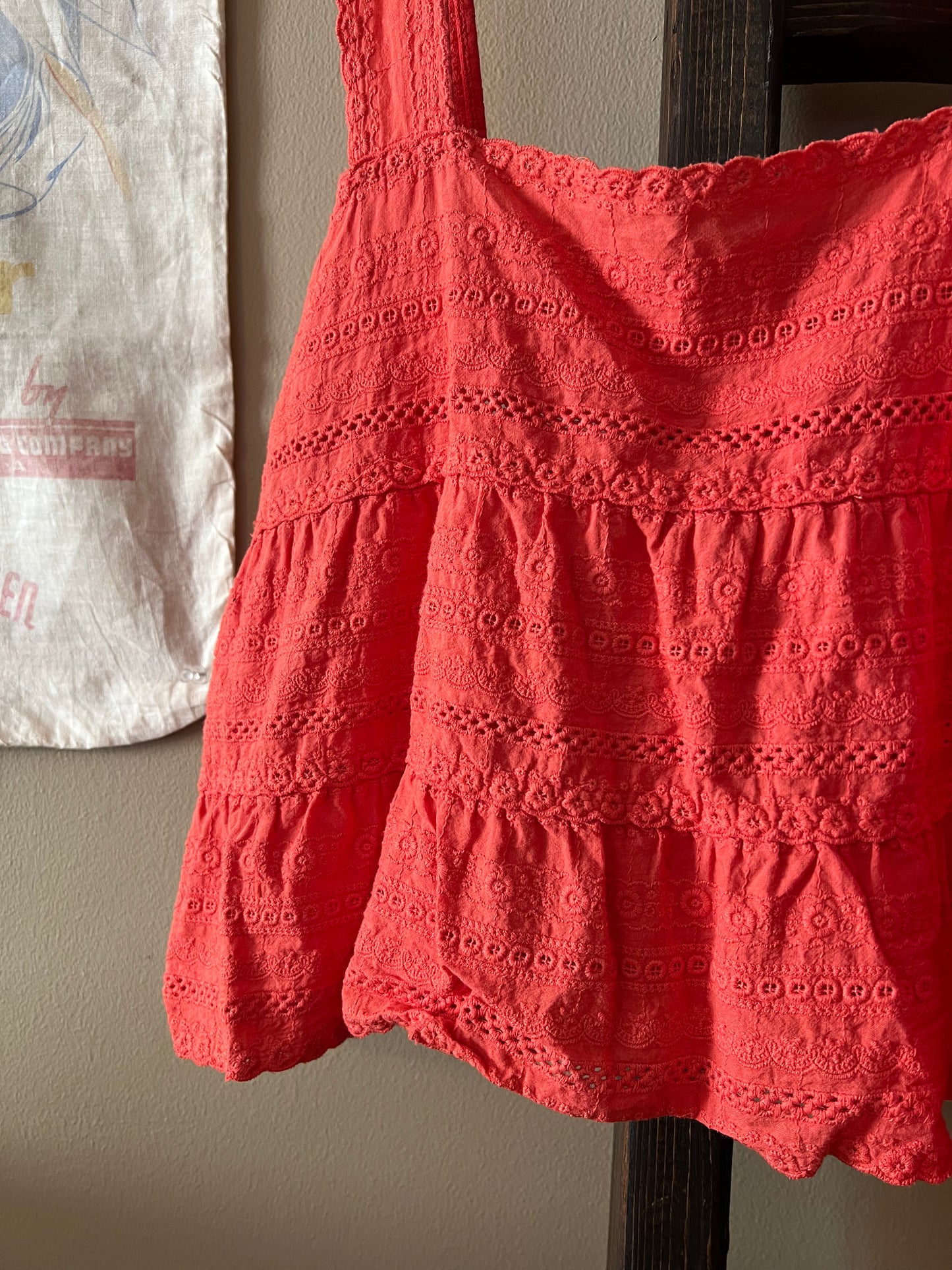 HYFVE Cropped Eyelet Tank