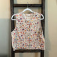 Size Large Bechamel Floral Linen Blouse