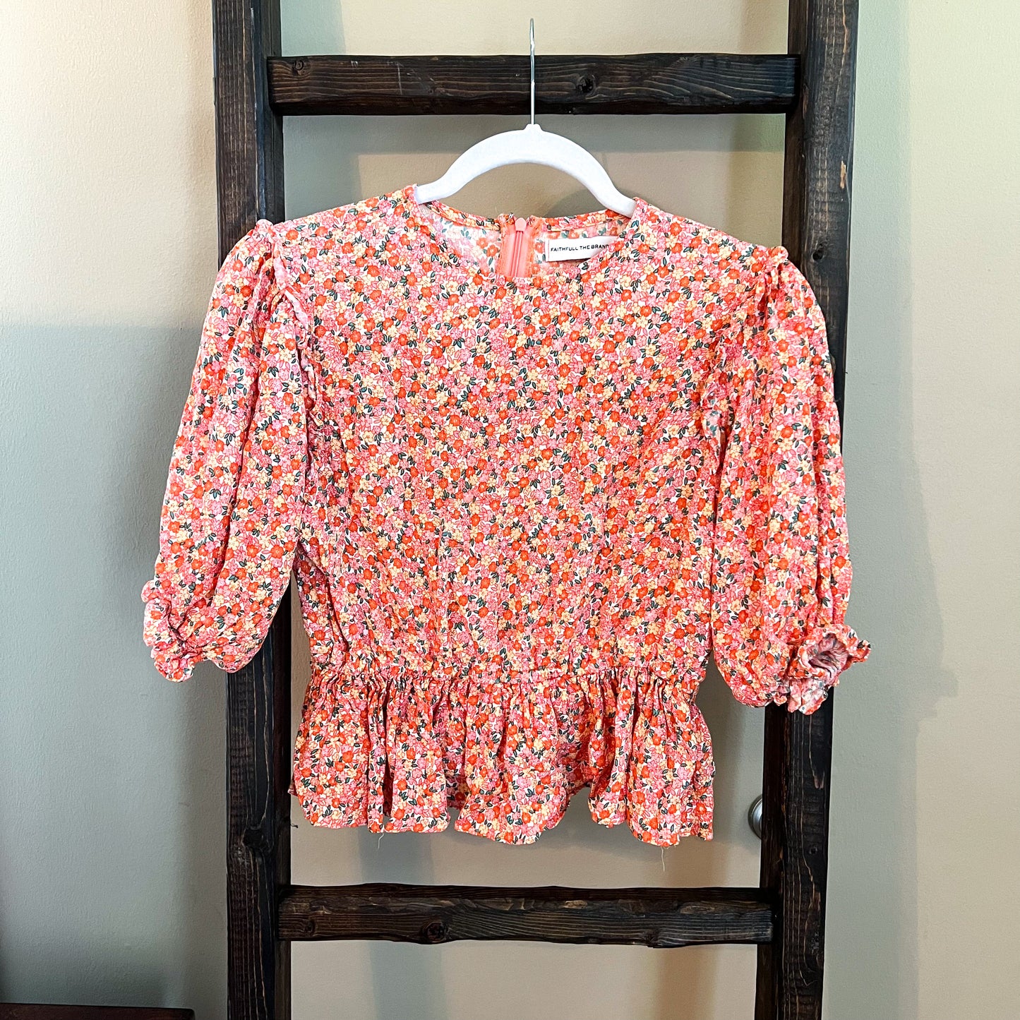 Size Small Faithfull The Brand Floral Top