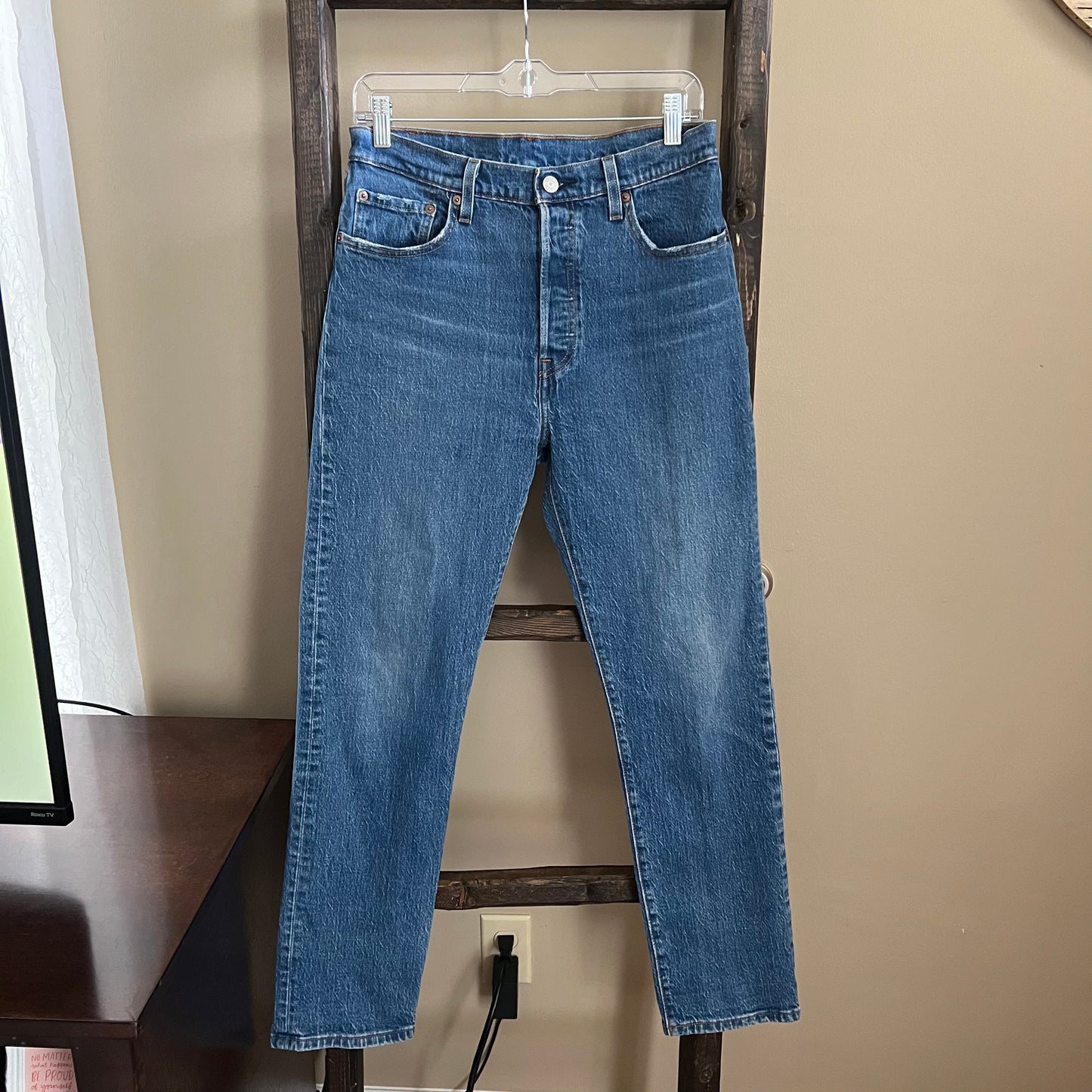 Size 29x30 Levi's 501 Button Fly Jeans