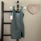 Size Small HYFVE Teal Velvet Mini Dress