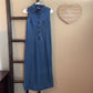 Size Small Premier International Denim Maxi Dress