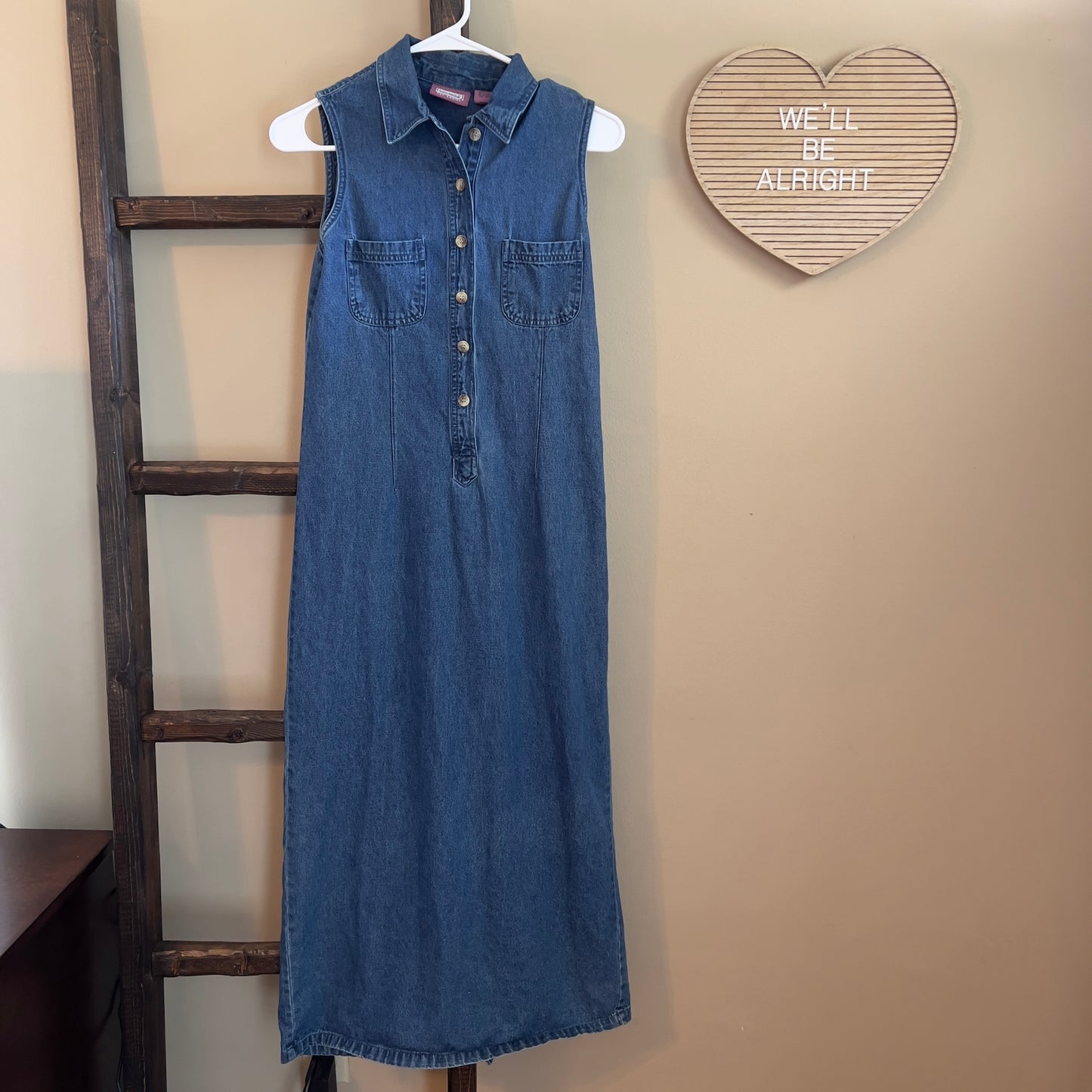 Size Small Premier International Denim Maxi Dress