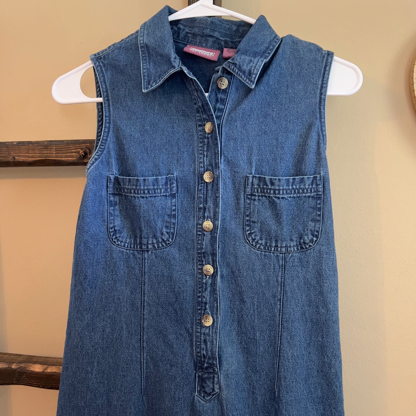 Size Small Premier International Denim Maxi Dress