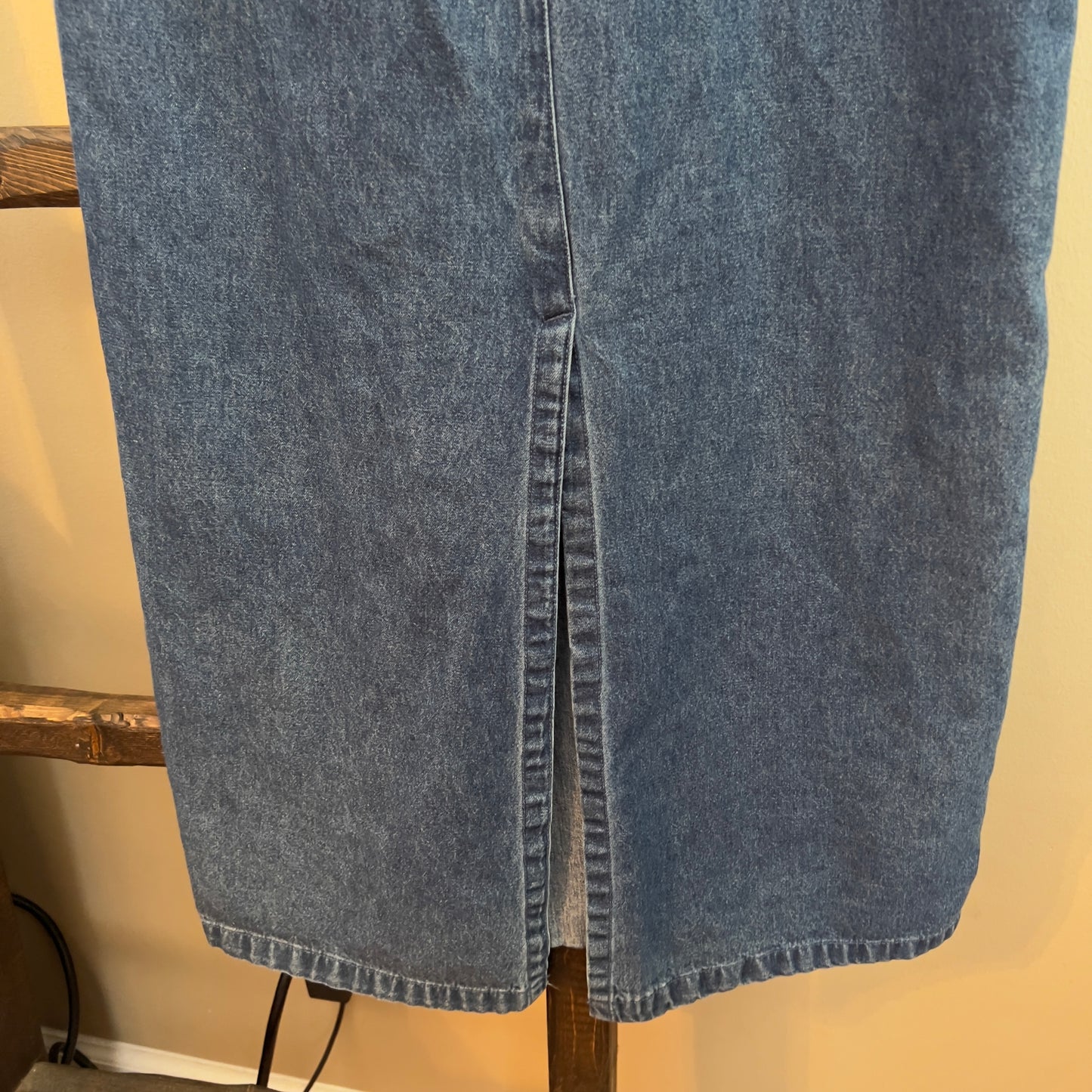 Size Small Premier International Denim Maxi Dress