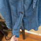 Size Medium Mississippi River Blues Vintage Denim Maxi Dress