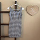 Size 5 La Belle Mini Vintage Plaid Dress