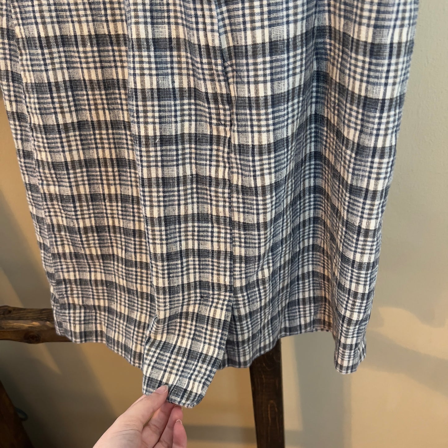 Size 5 La Belle Mini Vintage Plaid Dress