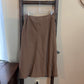 Size 12 Easy 5th Brown Midi Skirt