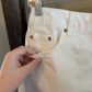 Size 6 Petite Boden White Denim Skirt