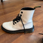 Size 6 Dr. Martens White Luana Boots