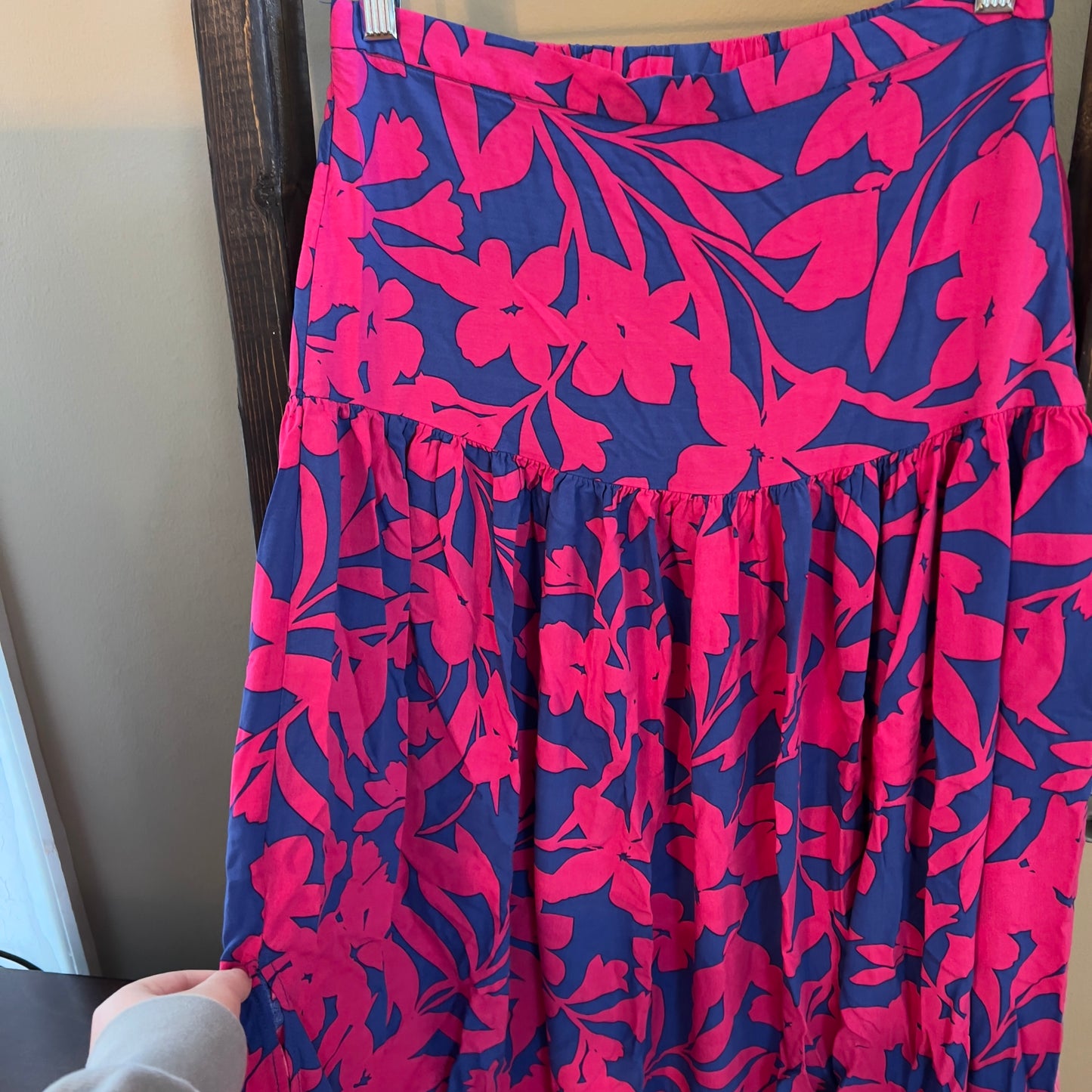 Size Medium Abel The Label Anthropologie Midi Skirt