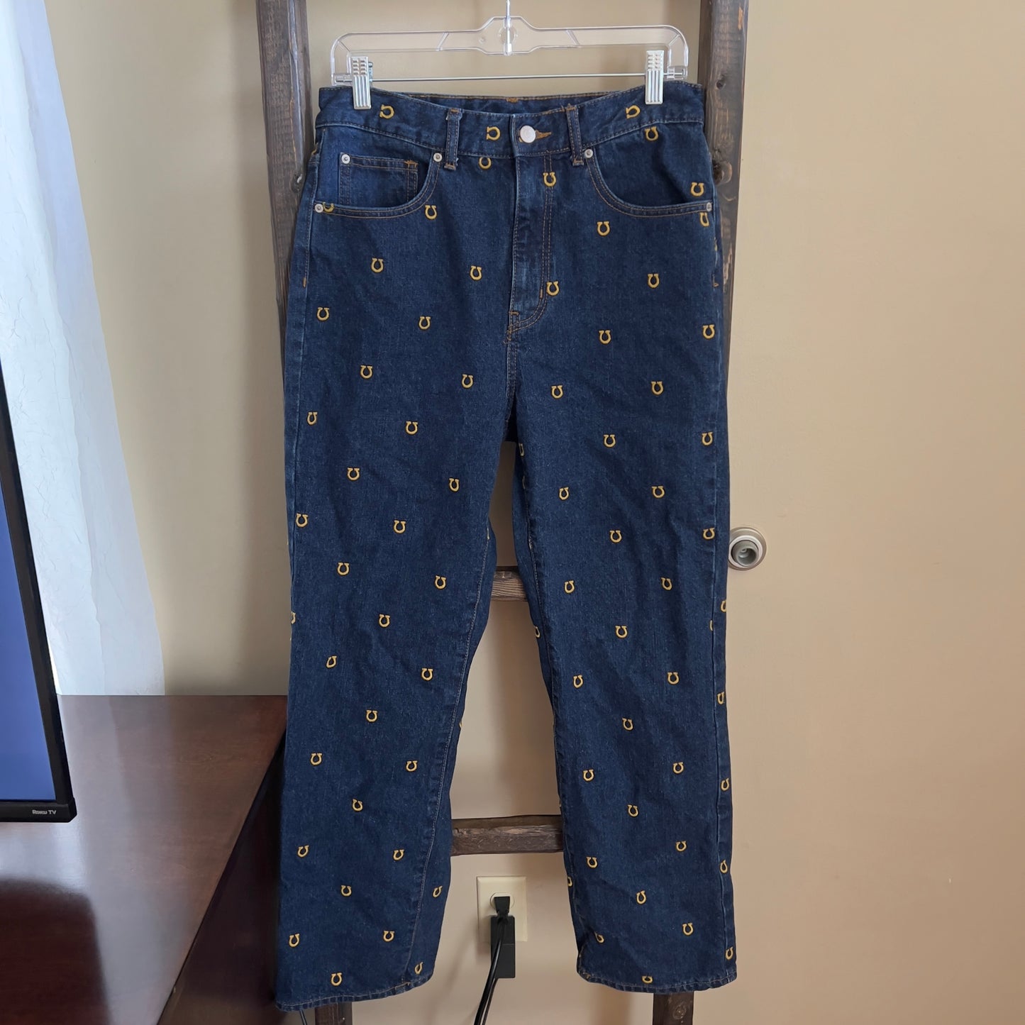 Size 30 BDG Cowboy Horseshoe Jeans