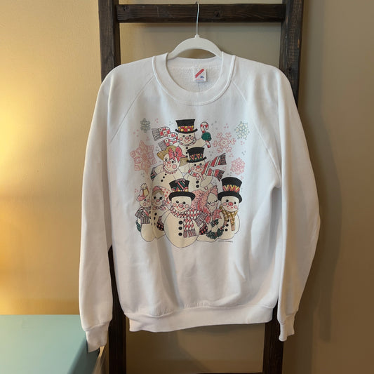 Vintage Airwaves Snowman Crewneck