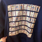 Vintage Navy Patchwork Crewneck