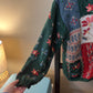 Vintage Signatures by Northern Isle Floral Sweater Cardigan