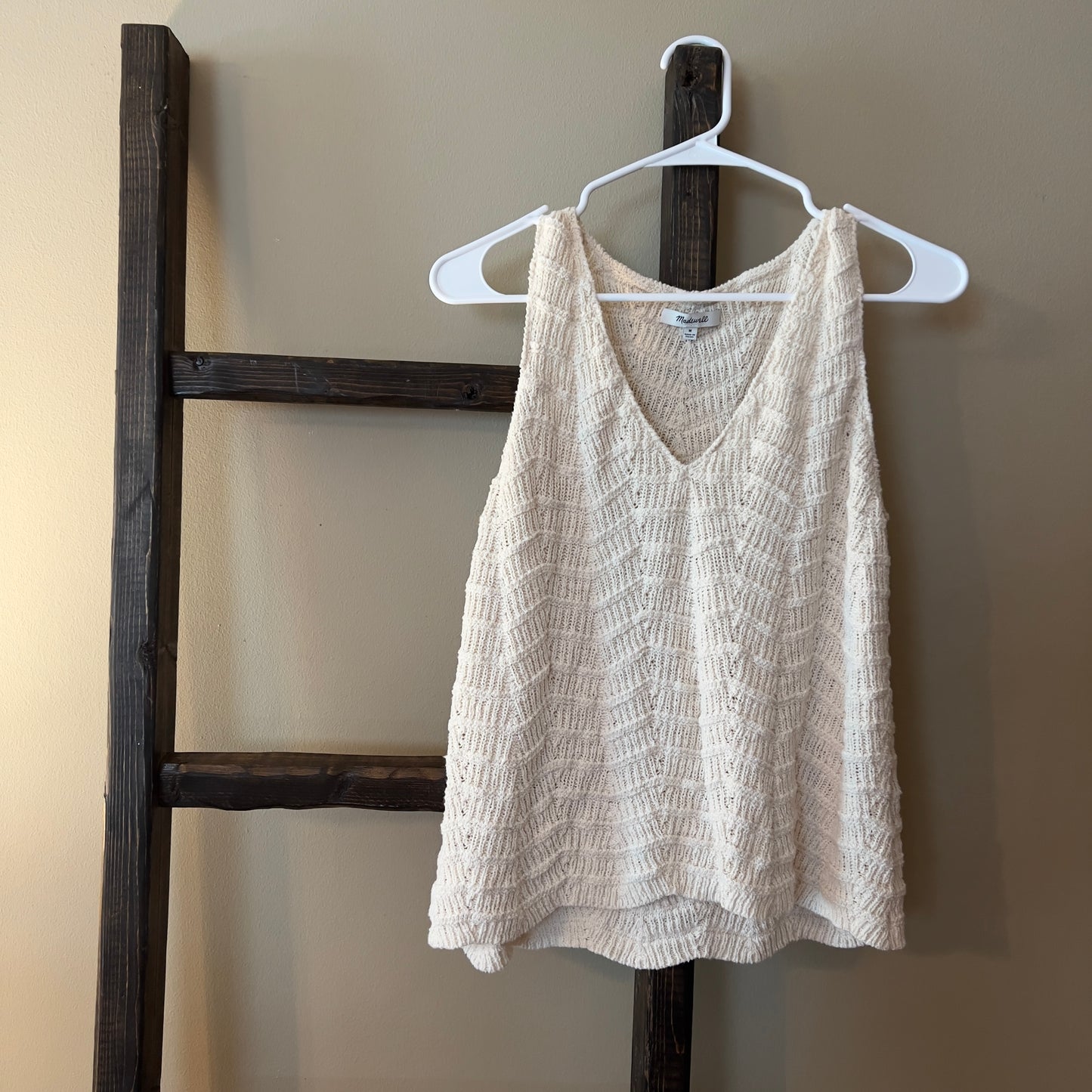 Madewell Crocheted Sweater Tank