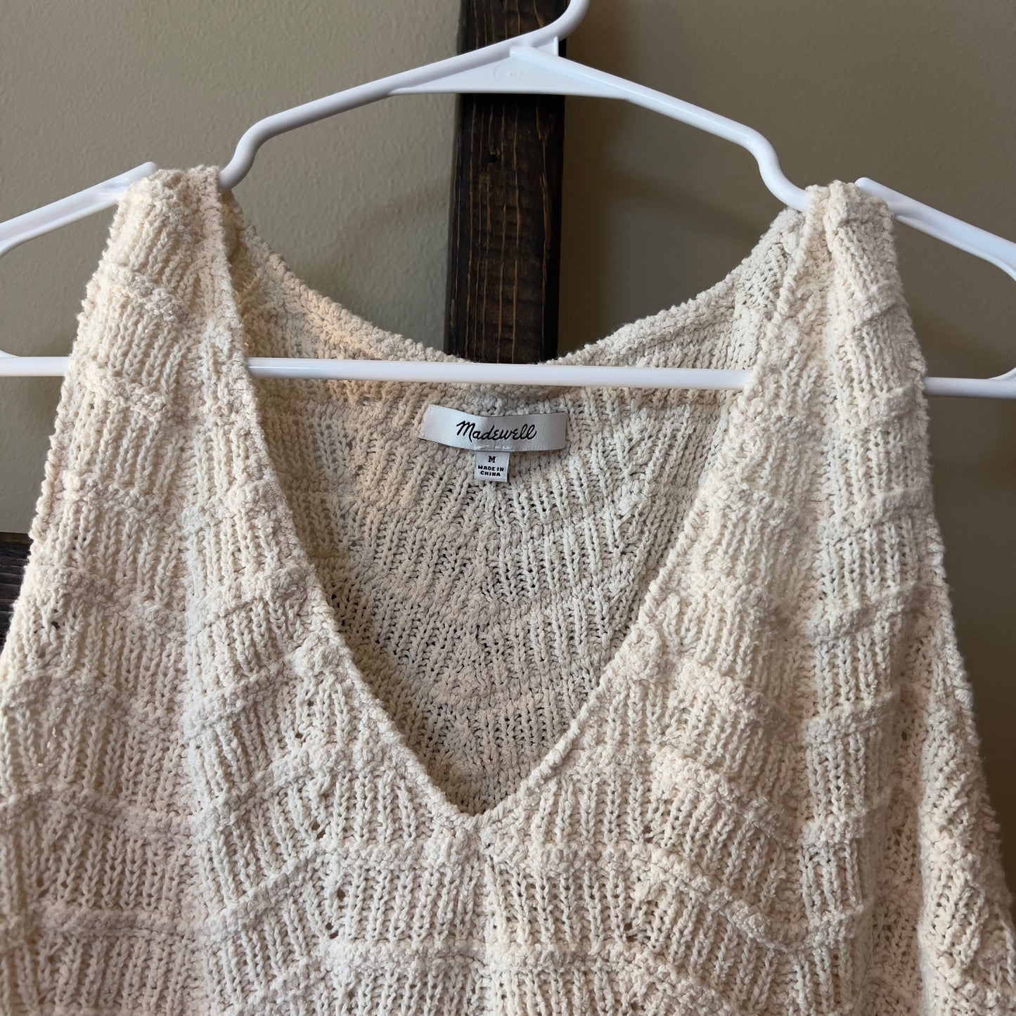 Madewell Crocheted Sweater Tank