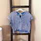 Size Medium Entro Cropped Shirt