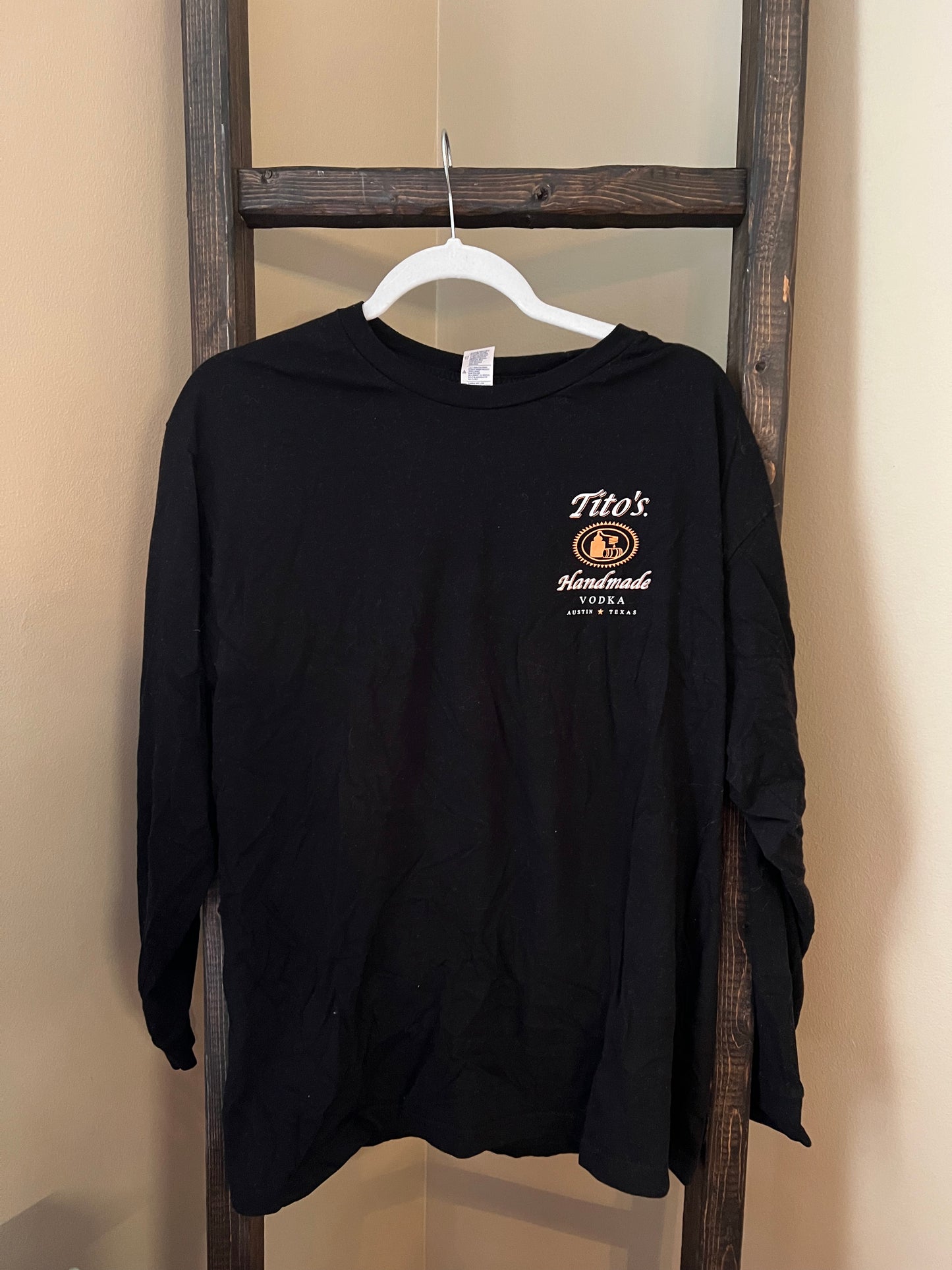 Size Large Tito’s Long Sleeve Tee